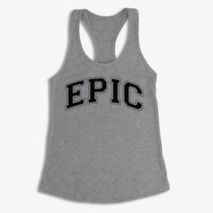 Epic Elementary School Varsity Arch Women's Racerback Tank