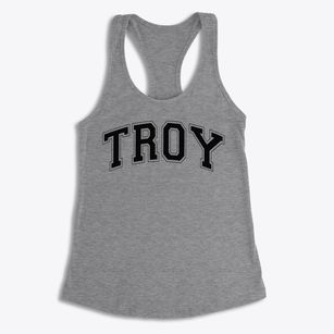 Troy High School Varsity Arch Women's Racerback Tank