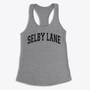 Selby Lane Elementary School Varsity Arch Women's Racerback Tank