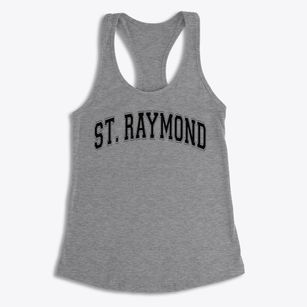 St Raymond Parish Varsity Arch Women's Racerback Tank