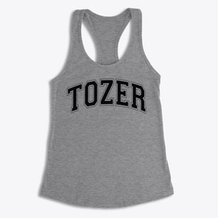 Tozer Primary School Varsity Arch Women's Racerback Tank