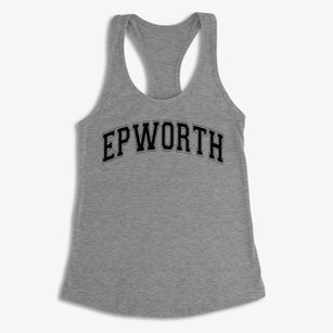 Epworth Christian School Varsity Arch Women's Racerback Tank