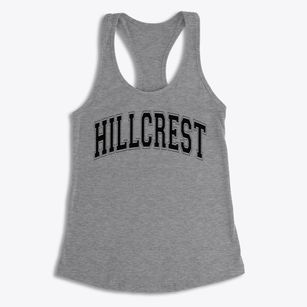 Hillcrest Baptist School Varsity Arch Women's Racerback Tank