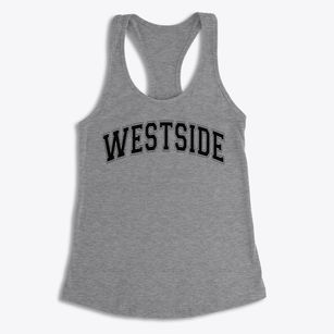 Westside High School Varsity Arch Women's Racerback Tank