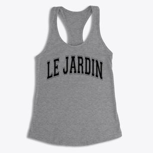 Le Jardin Academy Varsity Arch Women's Racerback Tank