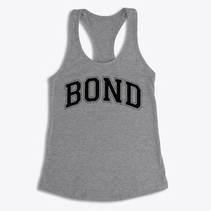 Bond Elementary School Varsity Arch Women's Racerback Tank