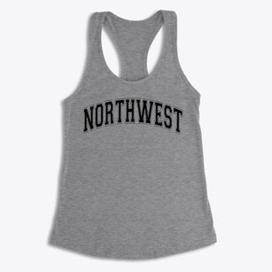 Northwest Elementary School Varsity Arch Women's Racerback Tank