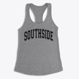 Southside Middle School Varsity Arch Women's Racerback Tank