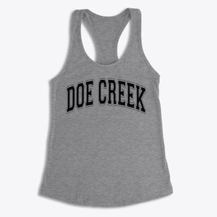 Doe Creek Middle School Varsity Arch Women's Racerback Tank