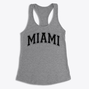 Miami Middle School Varsity Arch Women's Racerback Tank