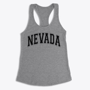 Nevada Middle School Varsity Arch Women's Racerback Tank