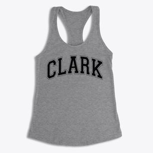 Clark Elementary School Varsity Arch Women's Racerback Tank