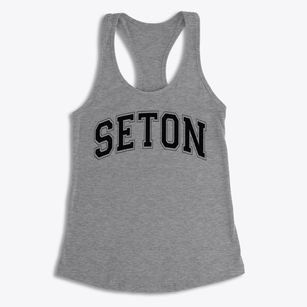 Seton Catholic School Varsity Arch Women's Racerback Tank