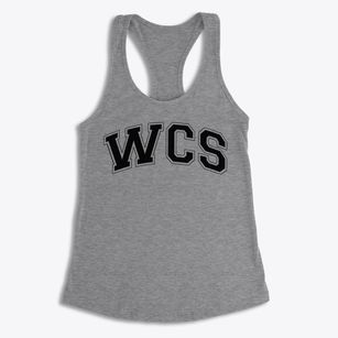 Wichita Collegiate School Varsity Arch Women's Racerback Tank