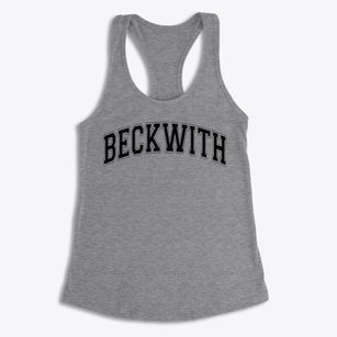 Beckwith Christian School Varsity Arch Women's Racerback Tank