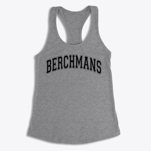 Berchmans Academy Varsity Arch Women's Racerback Tank