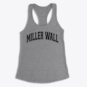 Miller Wall Elementary School Varsity Arch Women's Racerback Tank