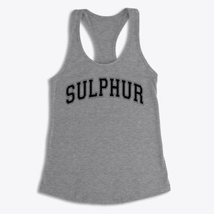Sulphur High School Varsity Arch Women's Racerback Tank