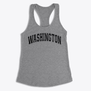 Washington Elementary School Varsity Arch Women's Racerback Tank
