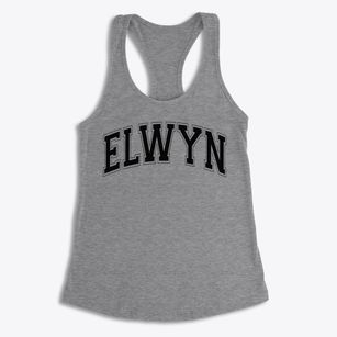 Elwyn G Campbell Elementary School Varsity Arch Women's Racerback Tank