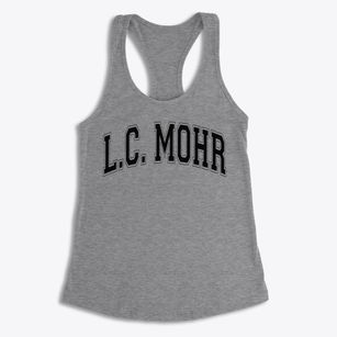 L.c. Mohr High School Varsity Arch Women's Racerback Tank