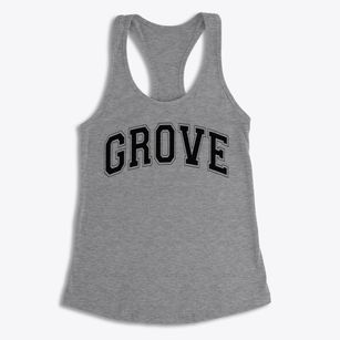 Grove Christian School Varsity Arch Women's Racerback Tank