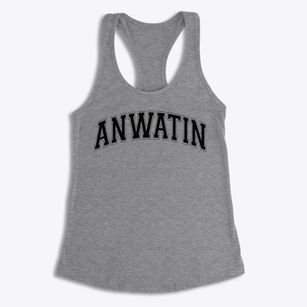 Anwatin Middle School Varsity Arch Women's Racerback Tank