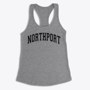 Northport Elementary School Varsity Arch Women's Racerback Tank