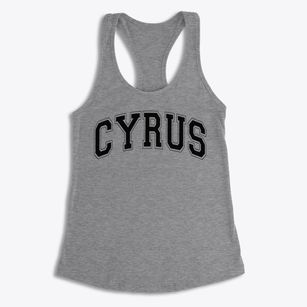 Cyrus Math Science & Technology School Varsity Arch Women's Racerback Tank