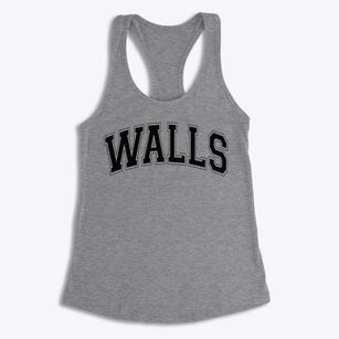 Walls Elementary School Varsity Arch Women's Racerback Tank