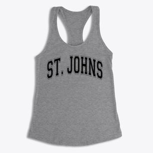 Saint Johns Lutheran School Varsity Arch Women's Racerback Tank