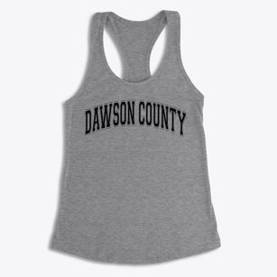 Dawson County District 13 School Varsity Arch Women's Racerback Tank