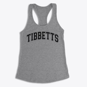 Tibbetts Middle School Varsity Arch Women's Racerback Tank