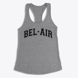 Bel-air Elementary School Varsity Arch Women's Racerback Tank