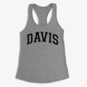 Davis Elementary School Varsity Arch Women's Racerback Tank