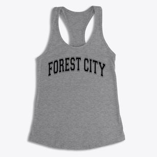 Forest City Elementary School Varsity Arch Women's Racerback Tank
