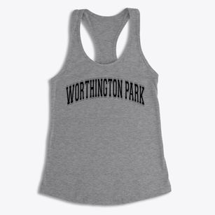 Worthington Park Elementary School Varsity Arch Women's Racerback Tank