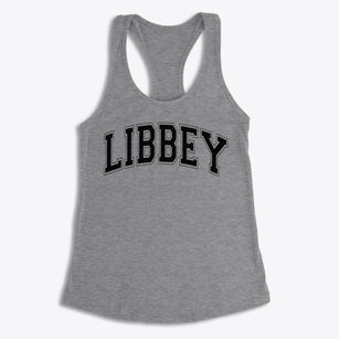 Libbey High School Varsity Arch Women's Racerback Tank