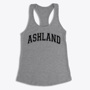 Ashland Alternative School Varsity Arch Women's Racerback Tank