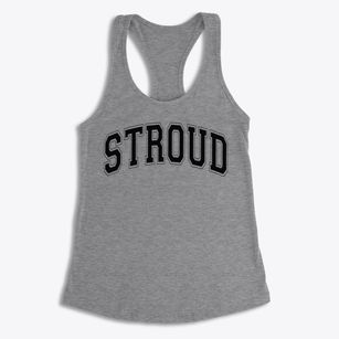 Stroud High School Varsity Arch Women's Racerback Tank