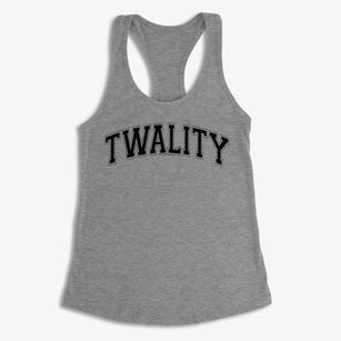 Twality Junior High School Varsity Arch Women's Racerback Tank