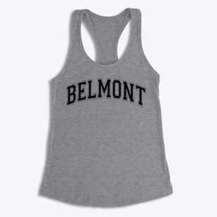 Belmont Academy School Varsity Arch Women's Racerback Tank