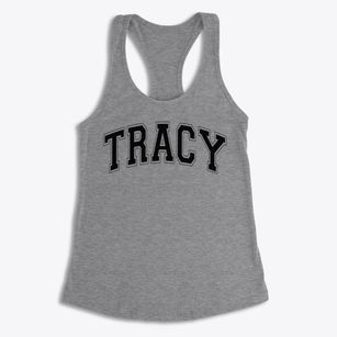 Tracy Elementary School Varsity Arch Women's Racerback Tank