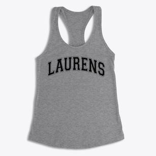 Laurens Elementary School Varsity Arch Women's Racerback Tank