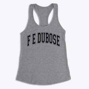 F E Dubose Career Center Varsity Arch Women's Racerback Tank