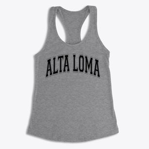 Alta Loma Junior High School Varsity Arch Women's Racerback Tank