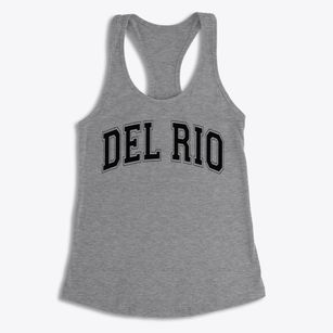 Del Rio Elementary School Varsity Arch Women's Racerback Tank