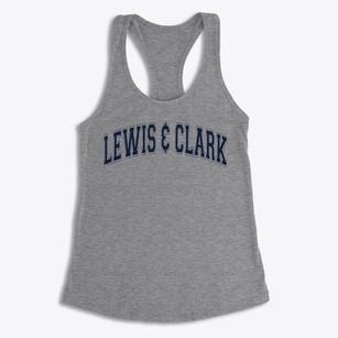 Lewis & Clark High School Varsity Arch Women's Racerback Tank