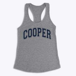 Cooper Elementary School Varsity Arch Women's Racerback Tank