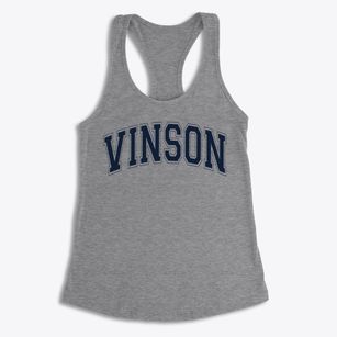 Vinson Middle School Varsity Arch Women's Racerback Tank